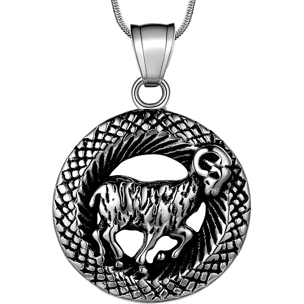 2-Piece Zodiac Necklace Set - Constellation & Moon Pendant Chokers, For All 12 Astrology Signs - View #8