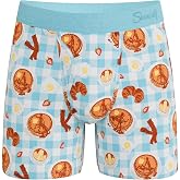 Shinesty Ball Hammock Boxer Brief - Pouch Underwear For Men with Fly -Blue, Large