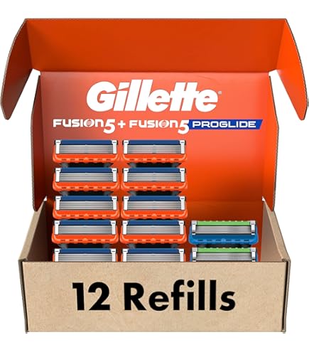 Gillette Fusion Power 8 Cartridges Razor Blades Refill Fits Flex Ball - View #9
