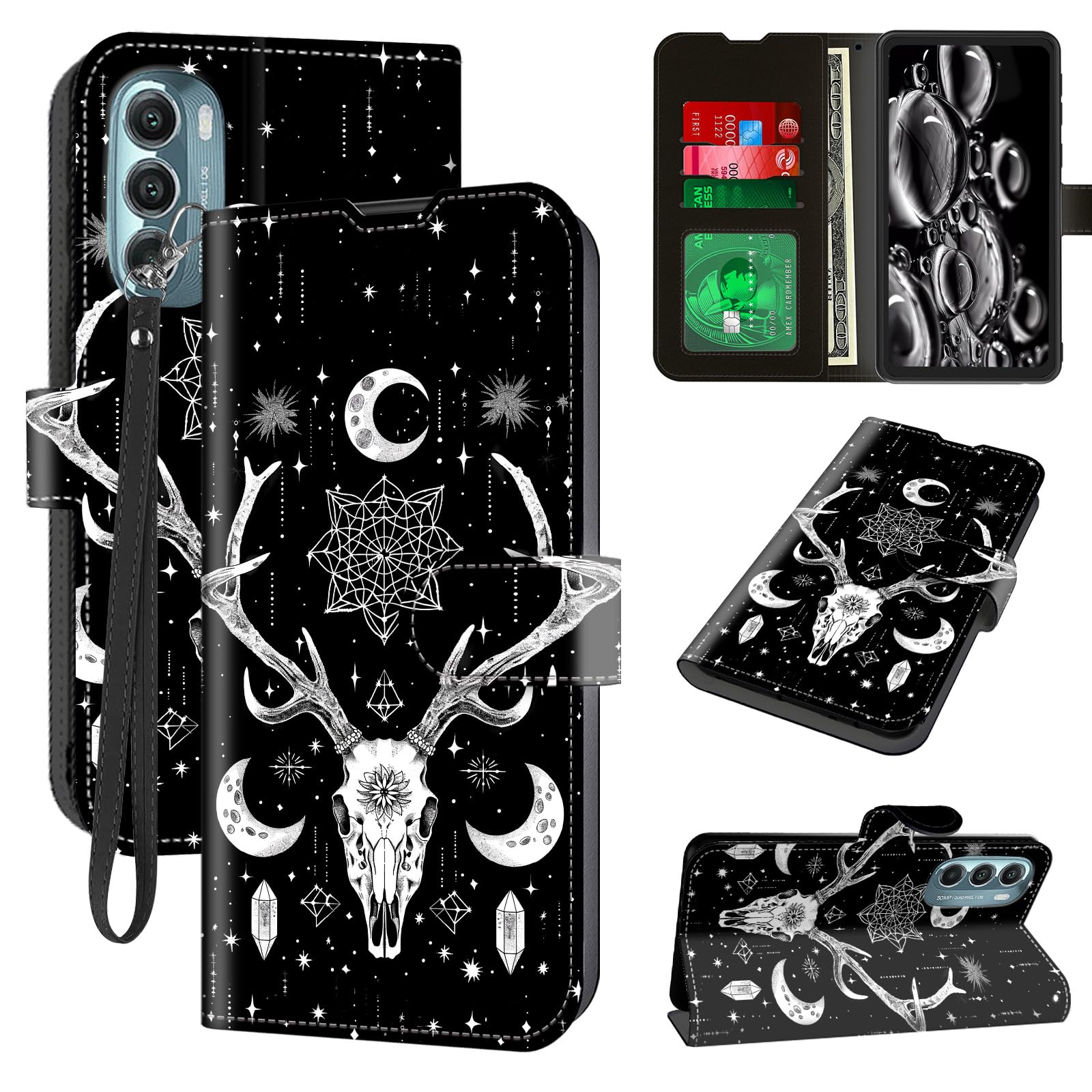 ACWDMKH for Moto G Stylus 5G 2022 Case Wallet with
