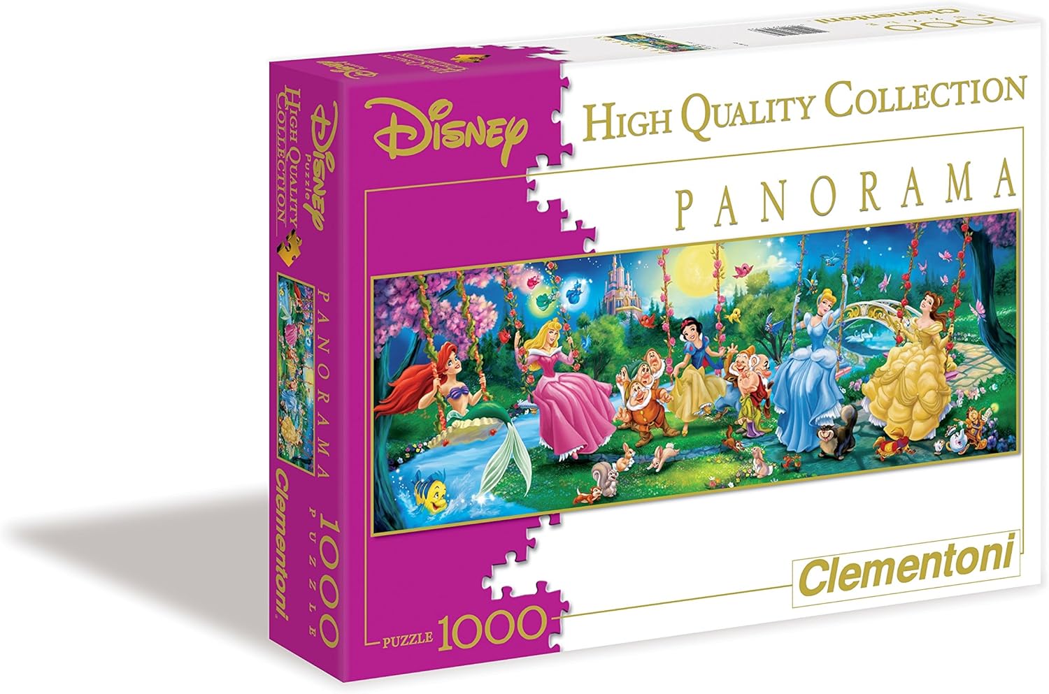 Clementoni Puzzle 39135 Swinging Princess 1000 pezzi Disney