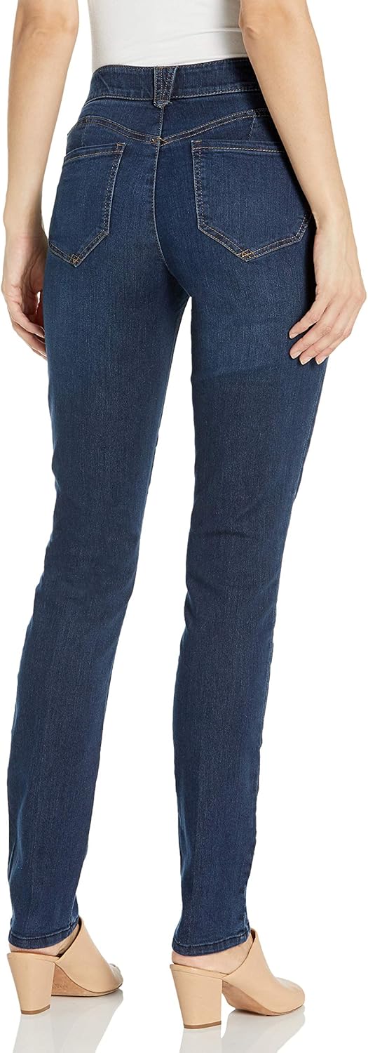 Democracy Women's Ab Solution Straight Leg Jean at  Women's Jeans store
