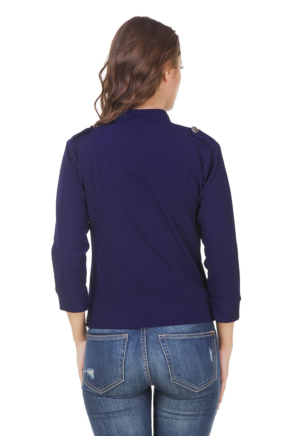 purple feather women's jacket