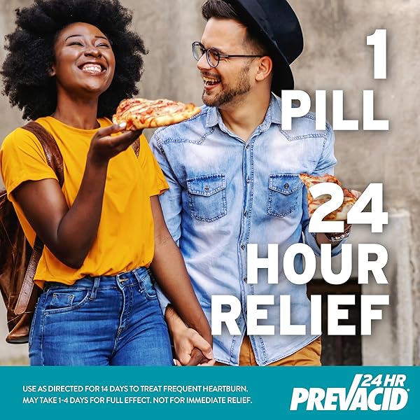 PREVACID 24HR LANSOPRAZOLE DELAYED-RELEASE CAPSULES, 15 MG/ACID REDUCER, PROTON PUMP INHIBITOR (PPI) FOR HEARTBURN RELIEF, 42 COUNT