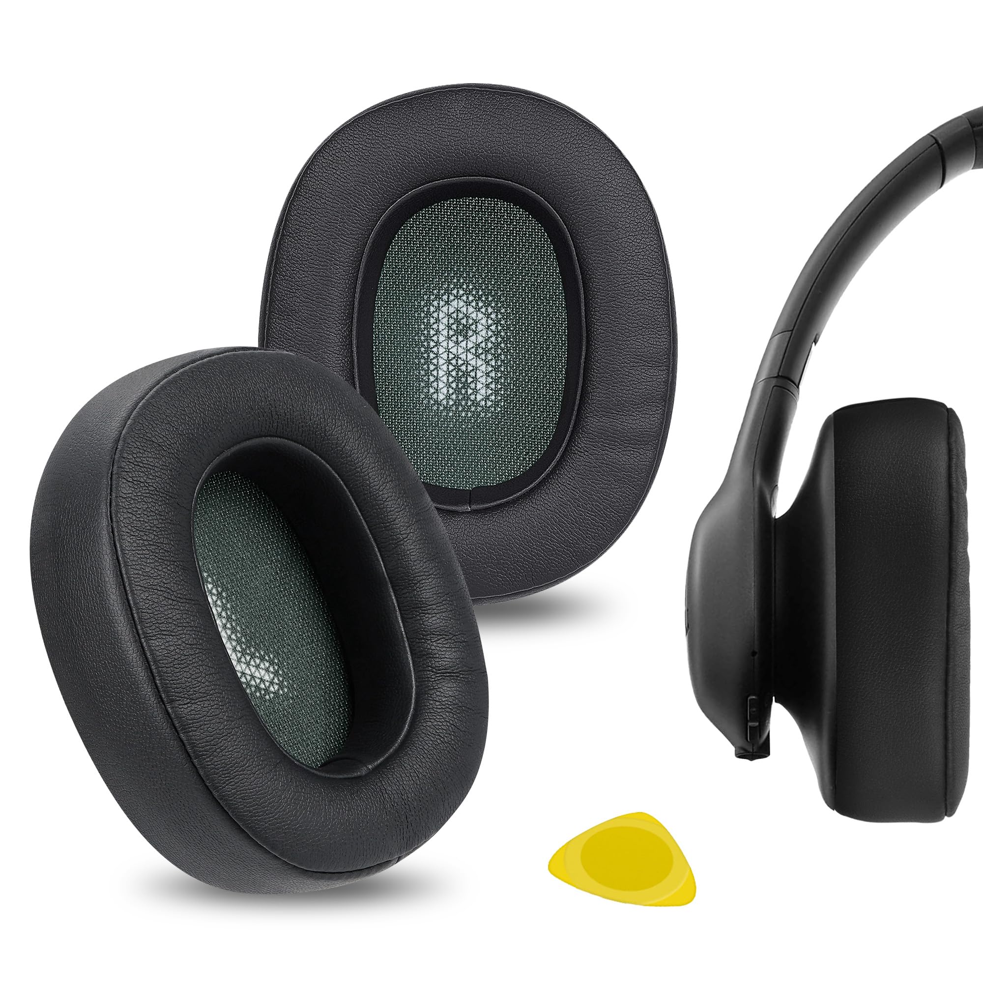 Geekria Replacement Ear Pads for JBL Everest 710/ Everest 710BT Headphones Ear Cushions, Repair Parts (Black)