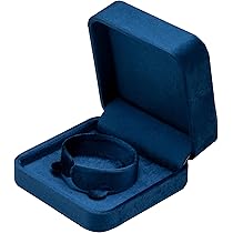 buleboxジュエリー@整理中　 Amazon.com: Velvet Bracelet Gift Boxes Bangle Display