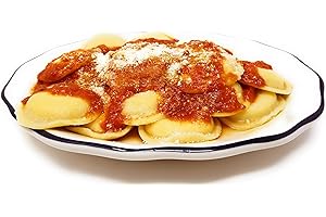 Fresh Ravioli 6 Boxes -Large Round Cheese - Made in NYC by Frank and Sal Italian Market - 72 Count