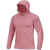 Boladeci Men's UPF 50+ Sun Protection Lightweight Hoodie Shirts Long Sleeve Fishing Shirt SPF UV Hiking Swim