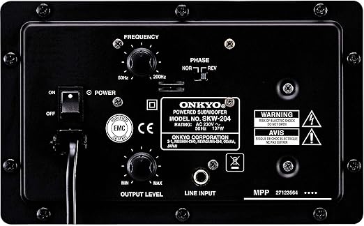 onkyo skw 208 subwoofer