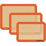 MMmat Silicone Baking Mats - Best German Silicone, Set of 3