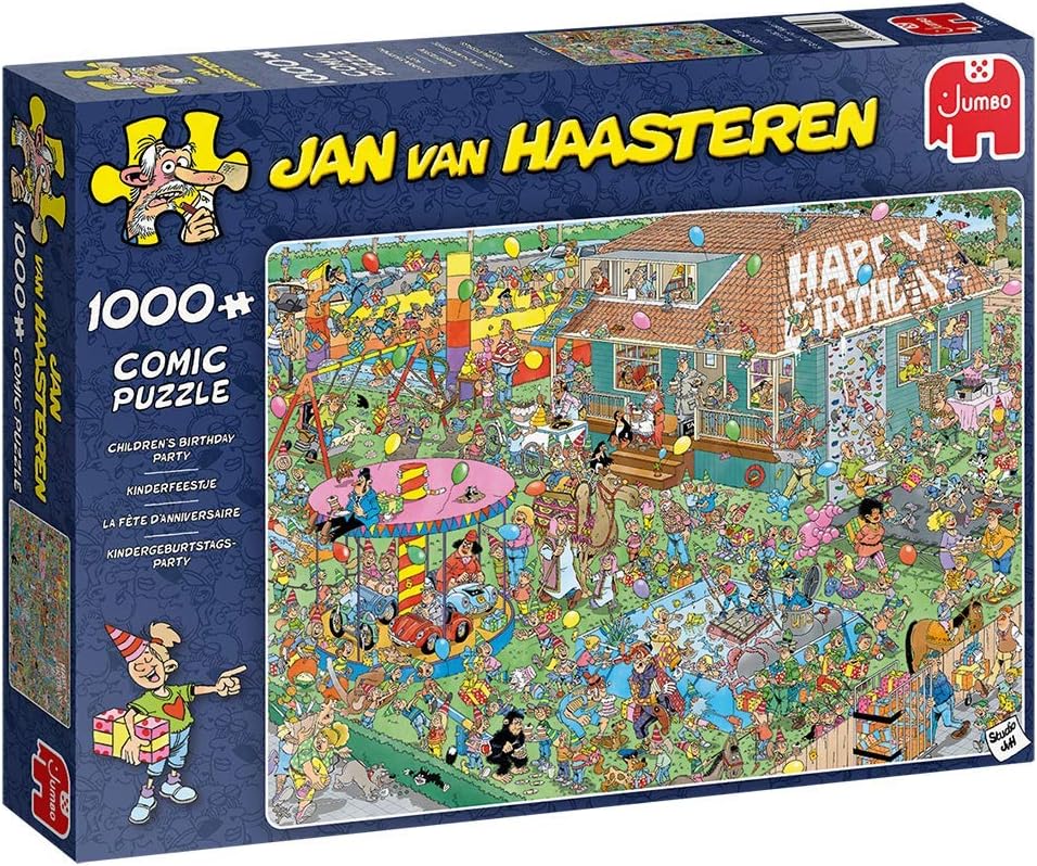 Jumbo 20035 Jan Van Haasteren Kindergeburtstagsparty 1000 Teile Puzzle