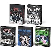 eTel Like 5 Pack/275 Pcs Stray Kids New Lomo Card Photocards Greeting Card with Postcards Box