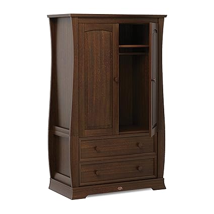 Boori Sleigh Wardrobe English Oak Amazon Co Uk Baby