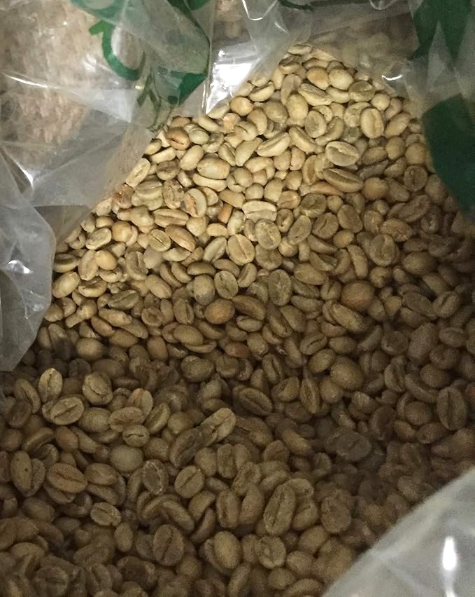 Ethiopian (Gera 1) Heirloom Green Coffee Beans, unroasted (1kg) Amazon