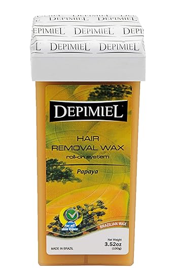 Amazon Com Papaya Roll On Wax Cartridge Hair Removal Soft Wax