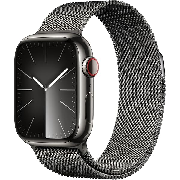 Apple Watch - Apple Watch series 4 ステンレス 44mm +セルラー Apple Watch Series 4 44mm Stainless Steel Black Band GPS +