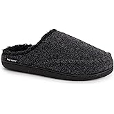 MUK LUKS mens Faux Wool Moccasin