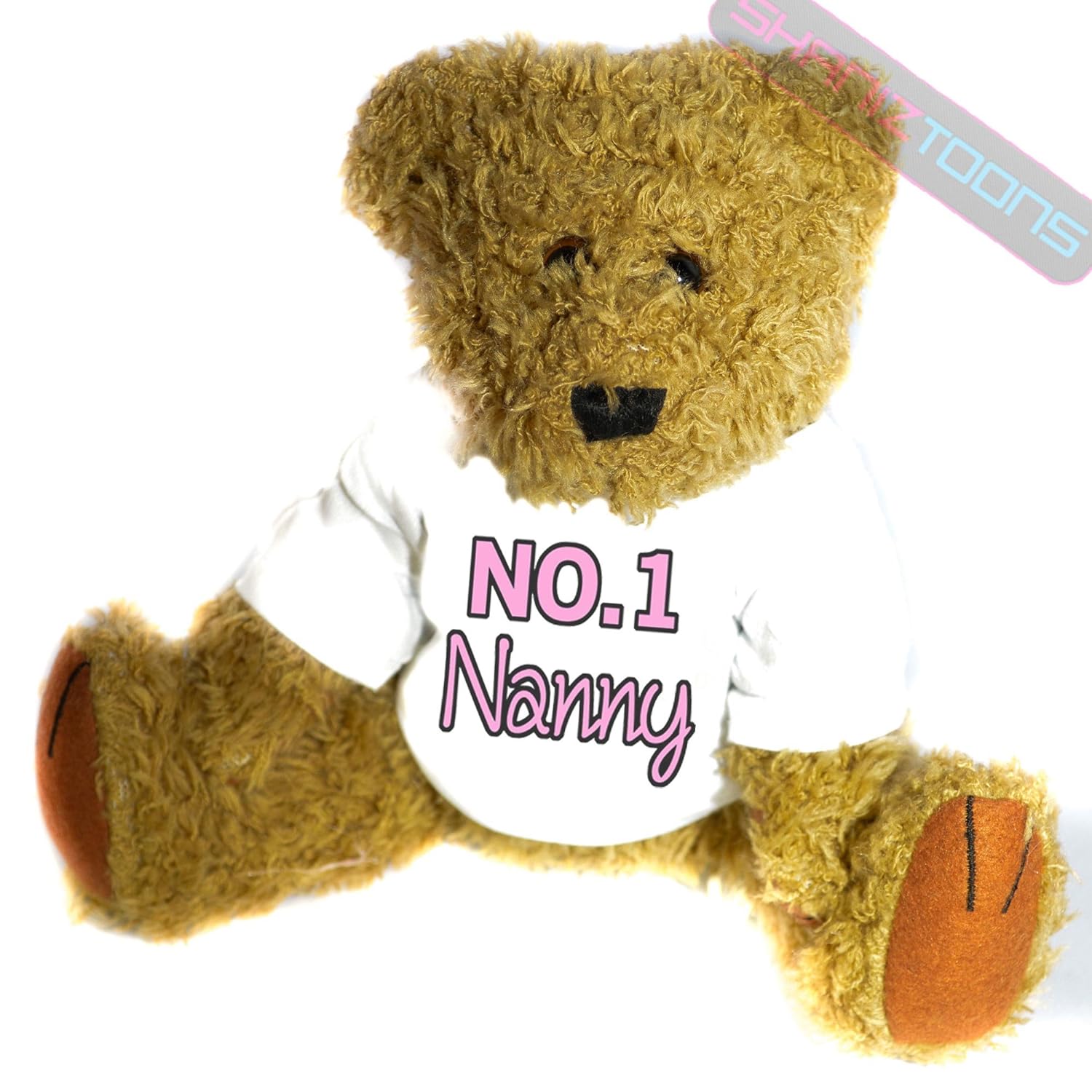 No.1 Nanny Novelty Gift Teddy Bear Amazon.co.uk Toys & Games
