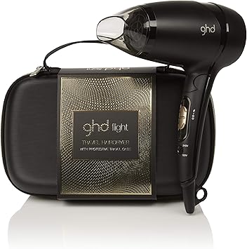 ghd travel hair dryer and straightener set