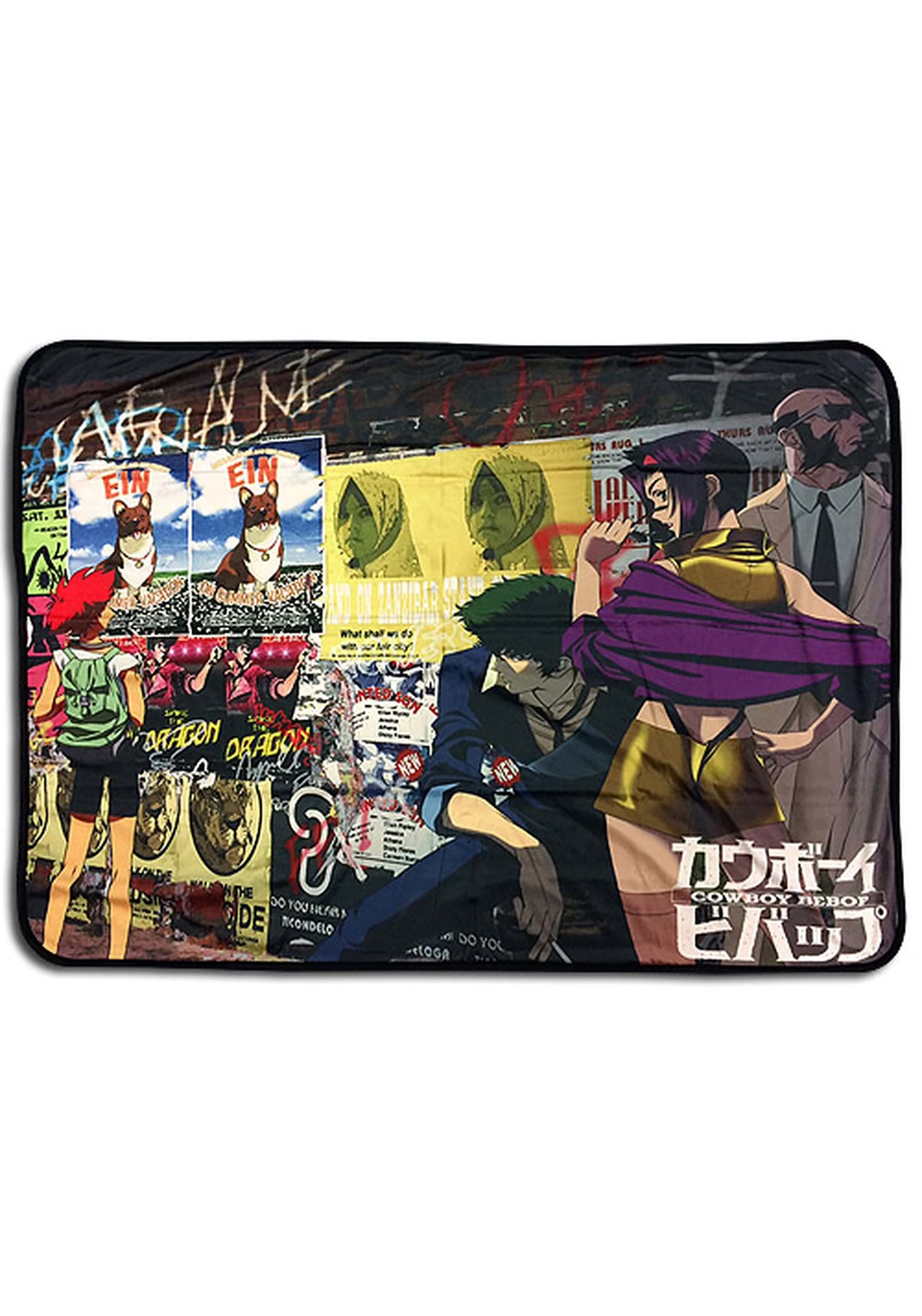 Great Eastern Entertainment Cowboy Bebop- Group Sublimation Throw Blanket