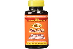 NUTREX HAWAII BioAstin Hawaiian Astaxanthin 12 mg, 120 Soft Gels (2 Pack)