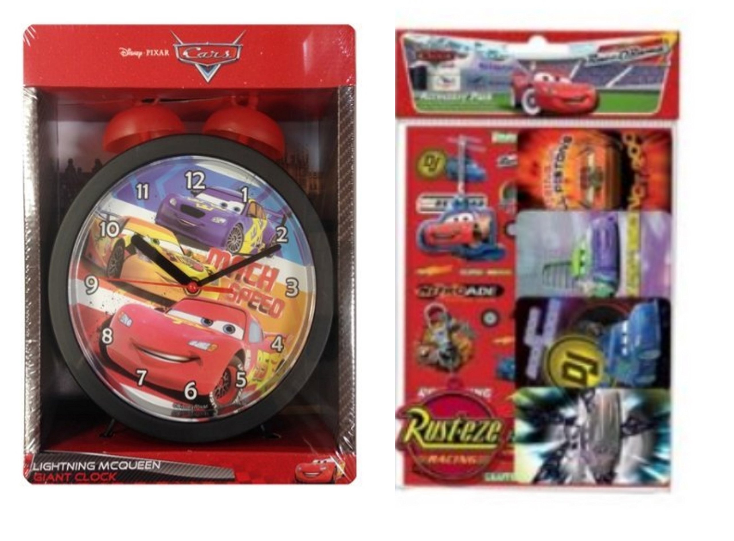 Buy DISNEY PIXAR CARS LIGHTNING MCQUEEN BLACK GIANT BEDSIDE TABLE