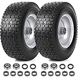 AR-PRO (2-Pack) 13x5.00-6 Flat Free Tire and Wheel