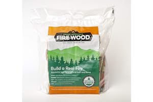 RITE-HITE Green Mountain Firewood 8 Log Bundles – The Cleanest, Most Efficient, Most Advanced Fire Wood on Earth…