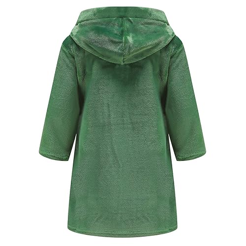 3t Robe Leveret Leveret Kids Robe Boys Hooded Fleece Sleep Robe