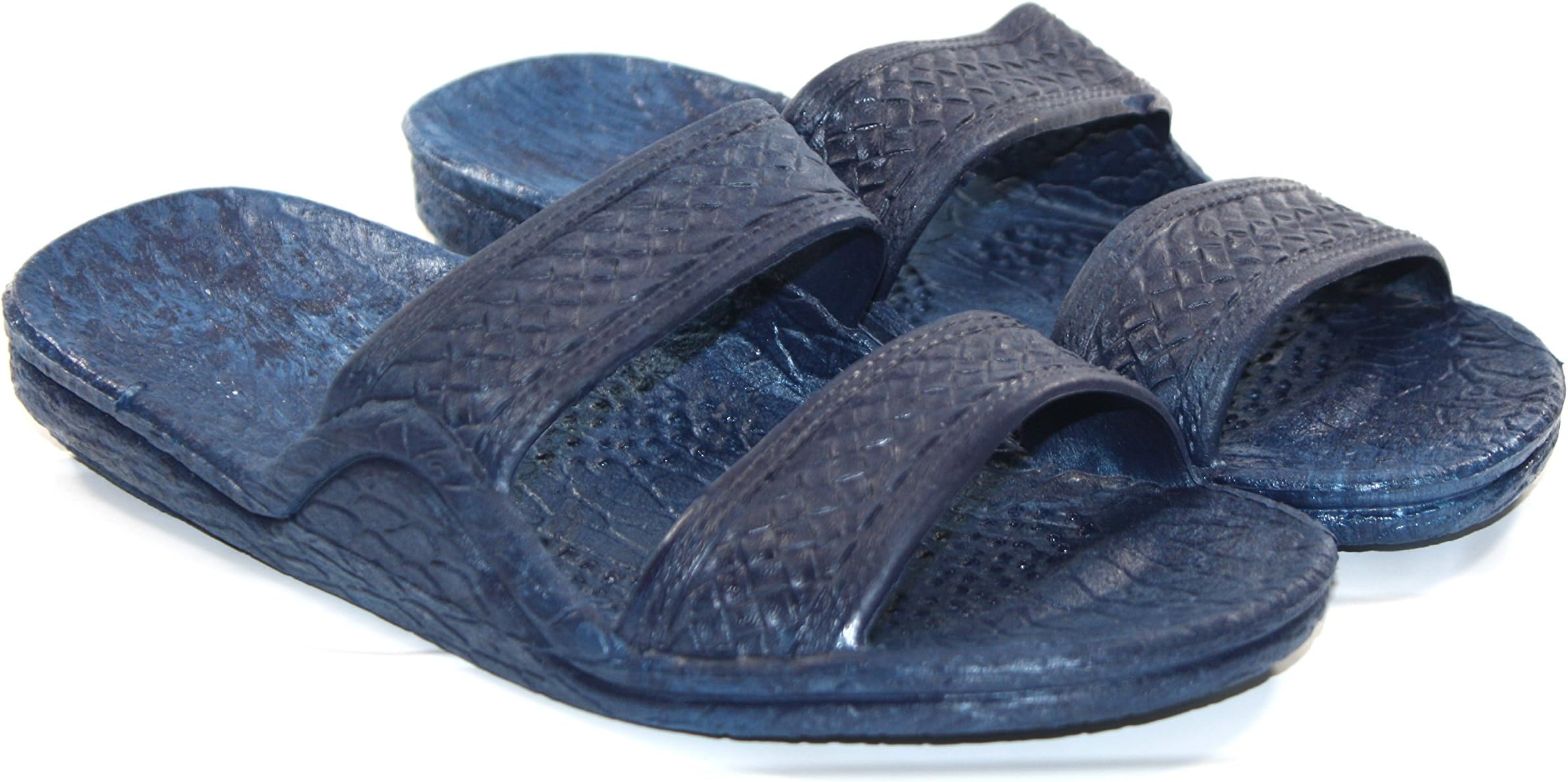 Hawaii Moses Unisex Blue Rubber Slide on Jesus Sandal Slippers