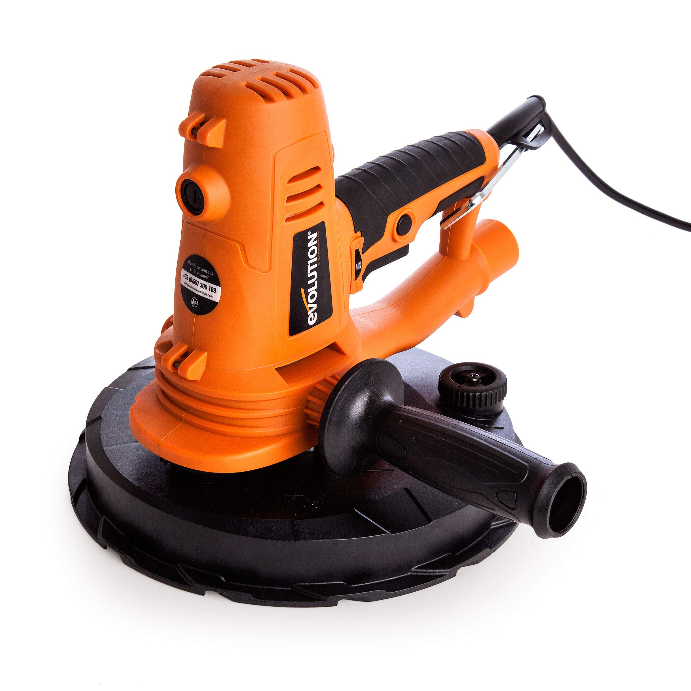 Evolution Power Tools 069-0001 Hand Held Dry Wall Sander, 225 mm (230 V)