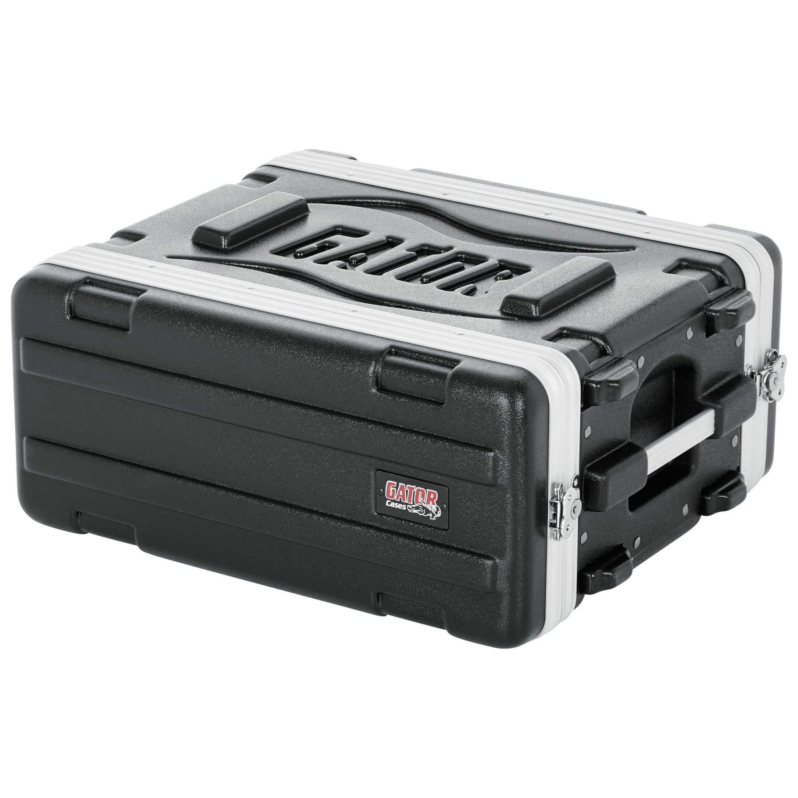 Gator Molded PE 4U 14.25 inch Deep Rack Case with Front / Rear Rails