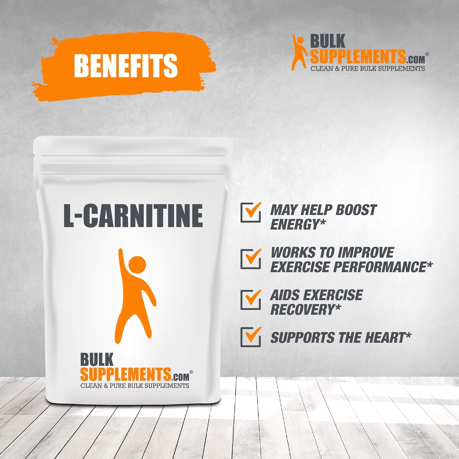 BulkSupplements L-Carnitine Powder (100 Grams): Health & Personal Care