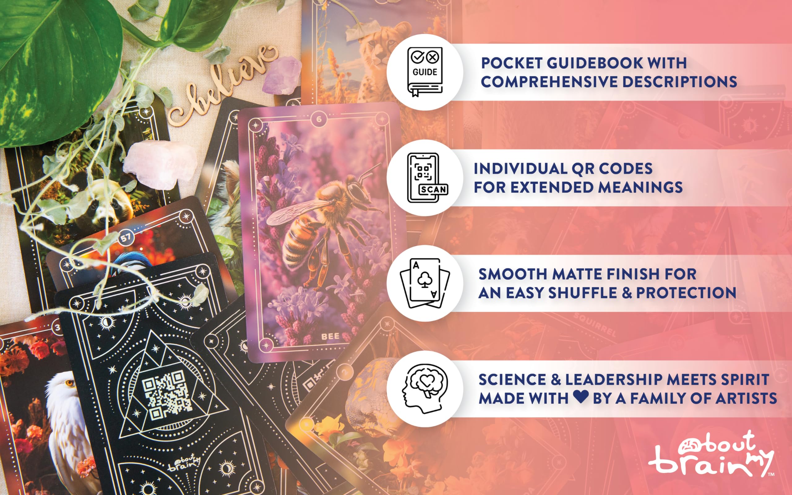 Mua About my Brain Bundle Oracle Deck & Pocket Guidebook Set: 96 Spirit ...