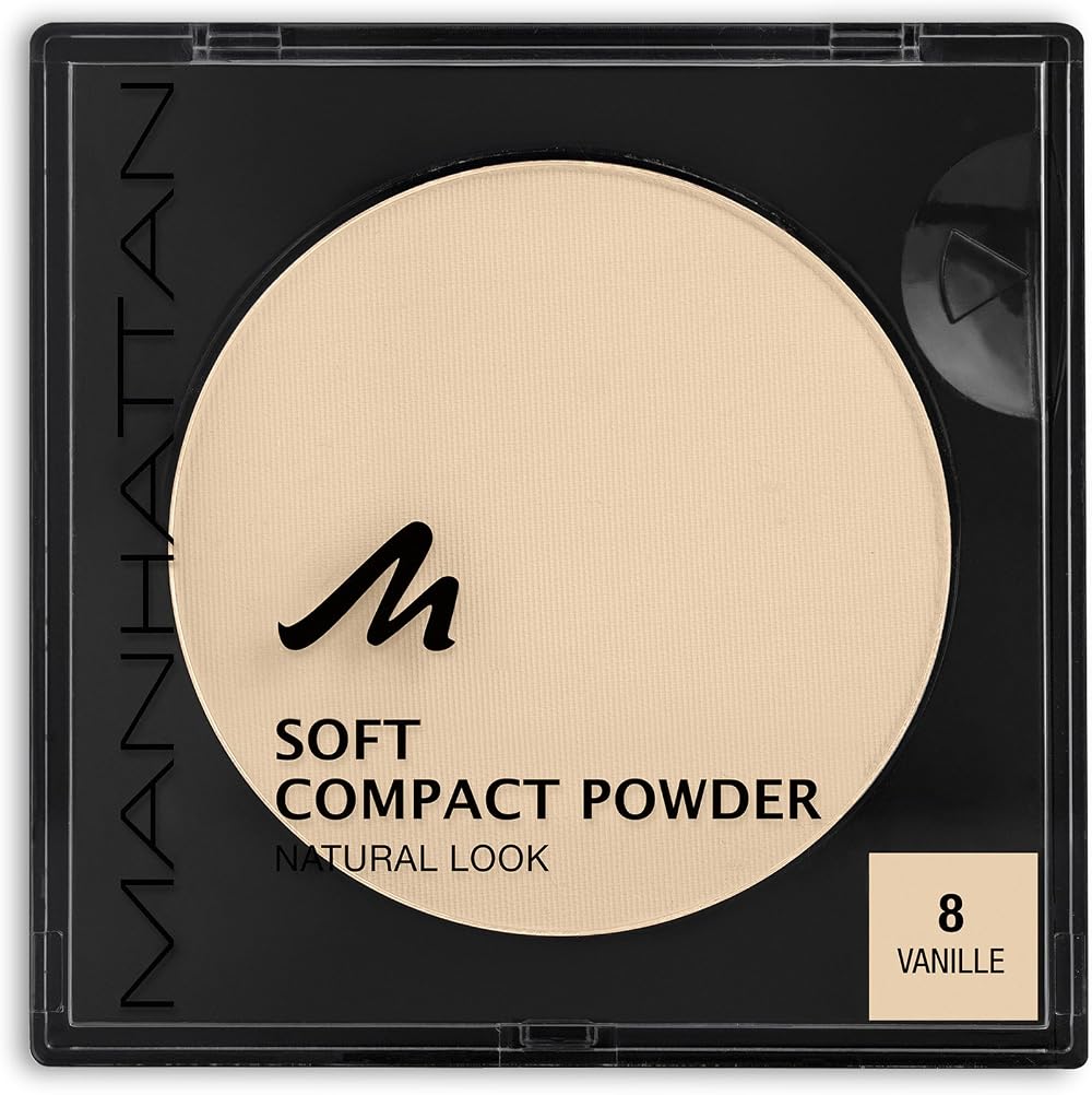 Manhattan Soft Compact Powder Velvety Matte Finish Vitamin E Dermatologically