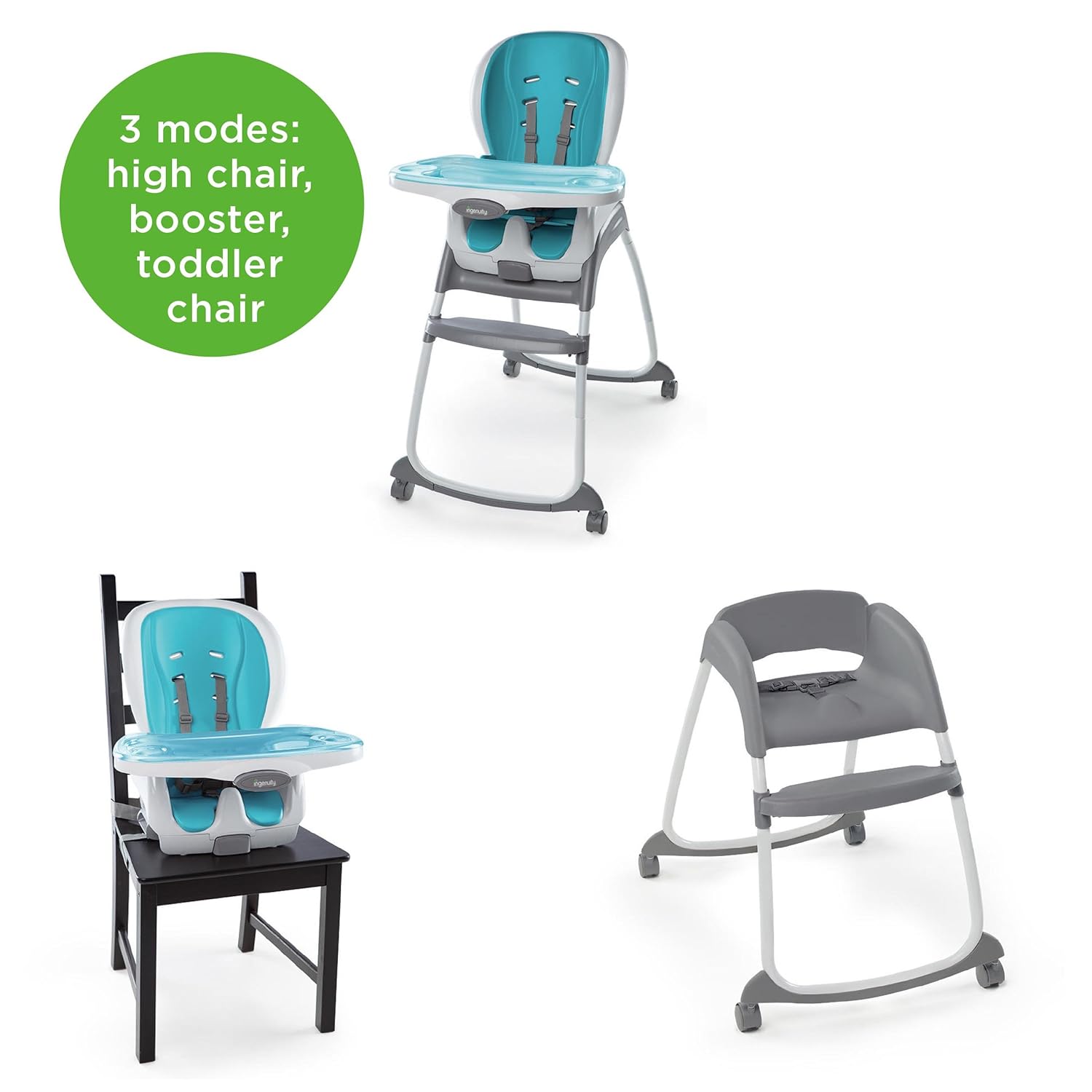 trio 3 in 1 smartclean high chair