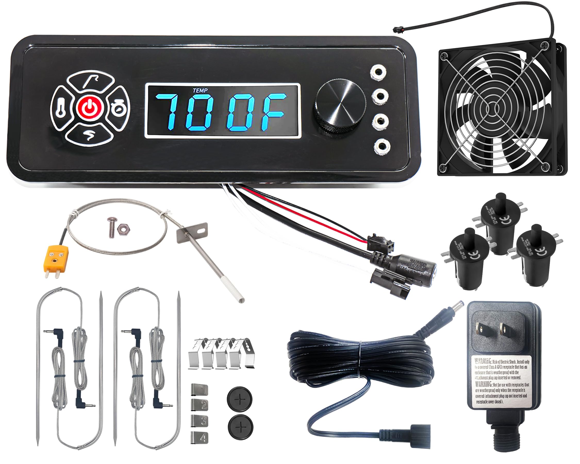 Photo 1 of Replacement Non-WiFi Controller Combo Set for Masterbuilt Gravity Series 560/800/1050 Digital Charcoal Grill + Smoker