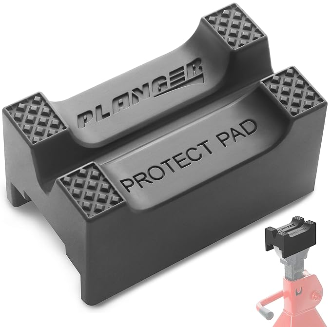 PLANGER ® - 1x Unterstellbock Gummiauflage Universal - Für Fast alle Unterstellböcke geeignet - Perfekter Schutz