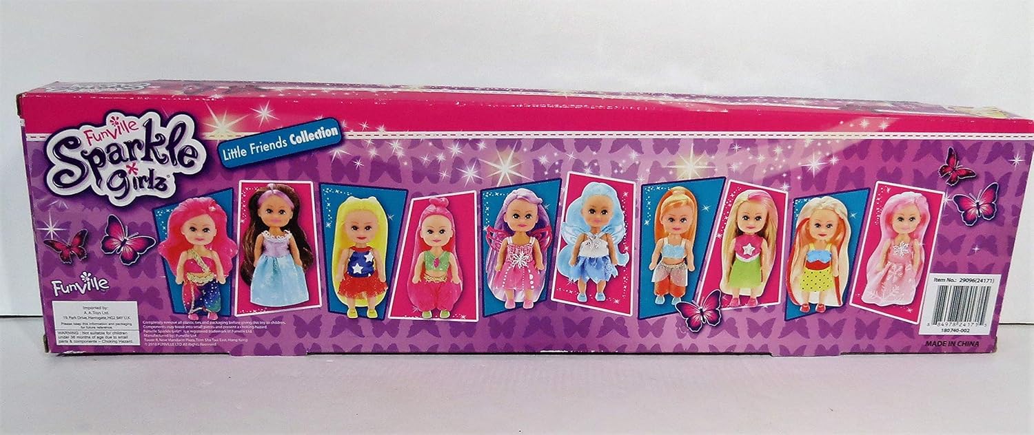 funville sparkle girlz little friends collection names