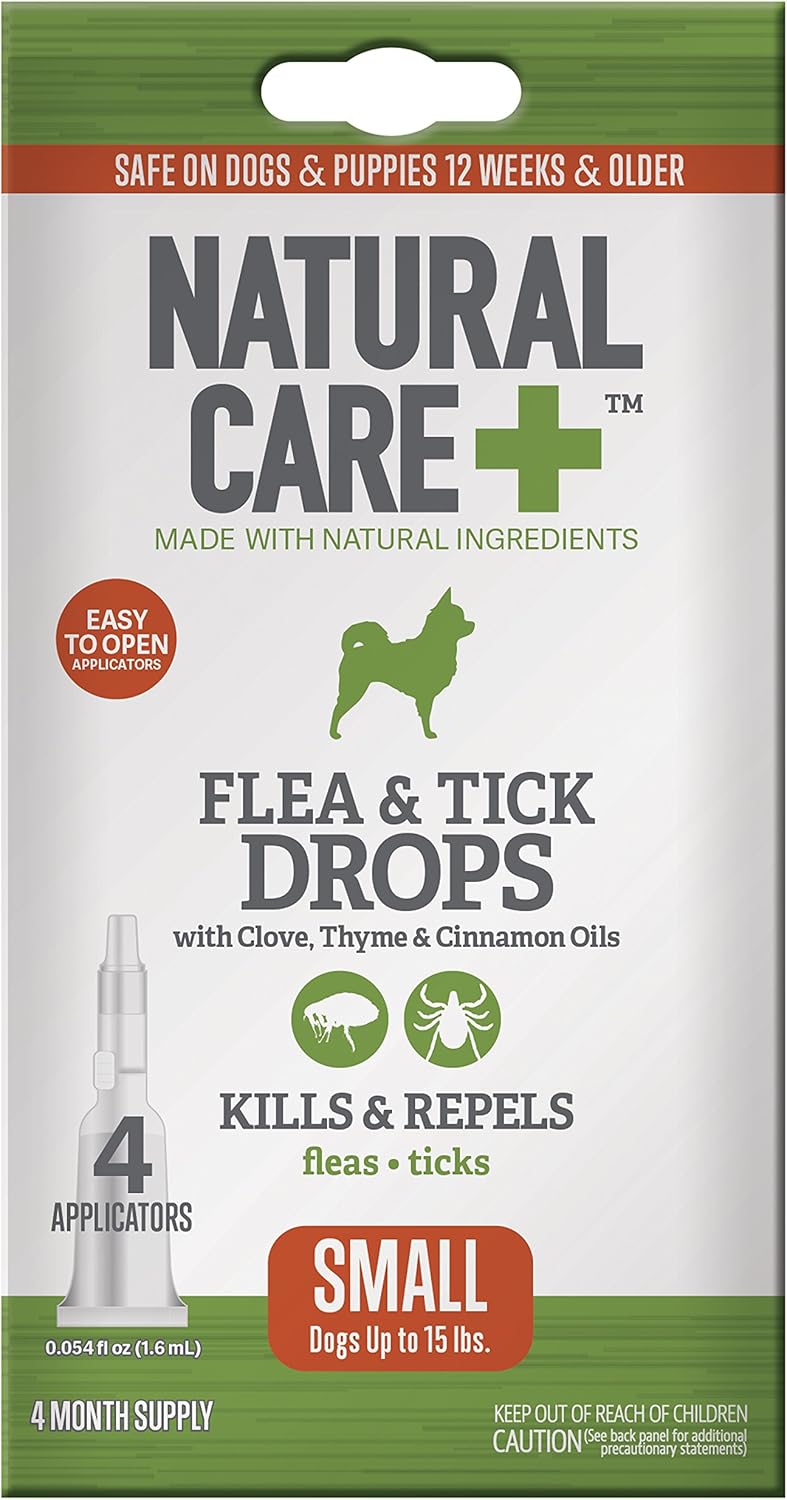 natural care plus flea and tick drops
