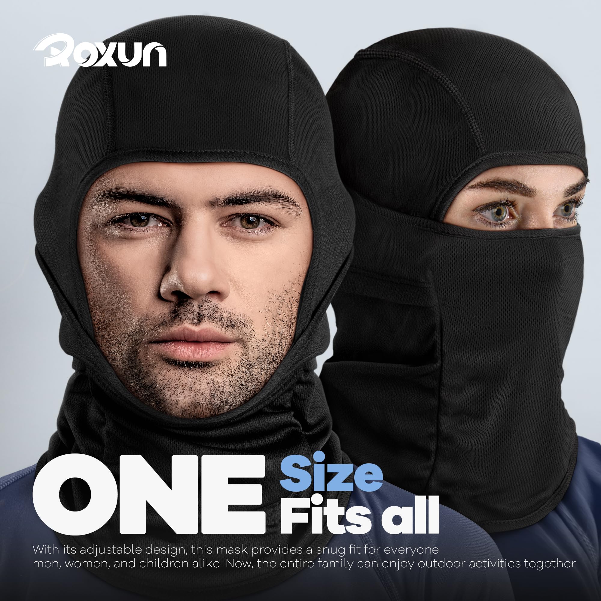 Ski Mask Balaclava Shiesty, Motorcycle Football Windproof UV Protector Cooling for Men/Women