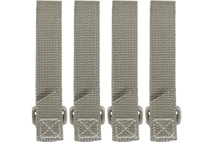 MAXPEDITION 3-Inch TacTie Attachment Straps (Pack of 4) MOLLE Clips for EDC Pouches and Pocket Organizers, Replacement MOLLE Straps for Tactical Gear