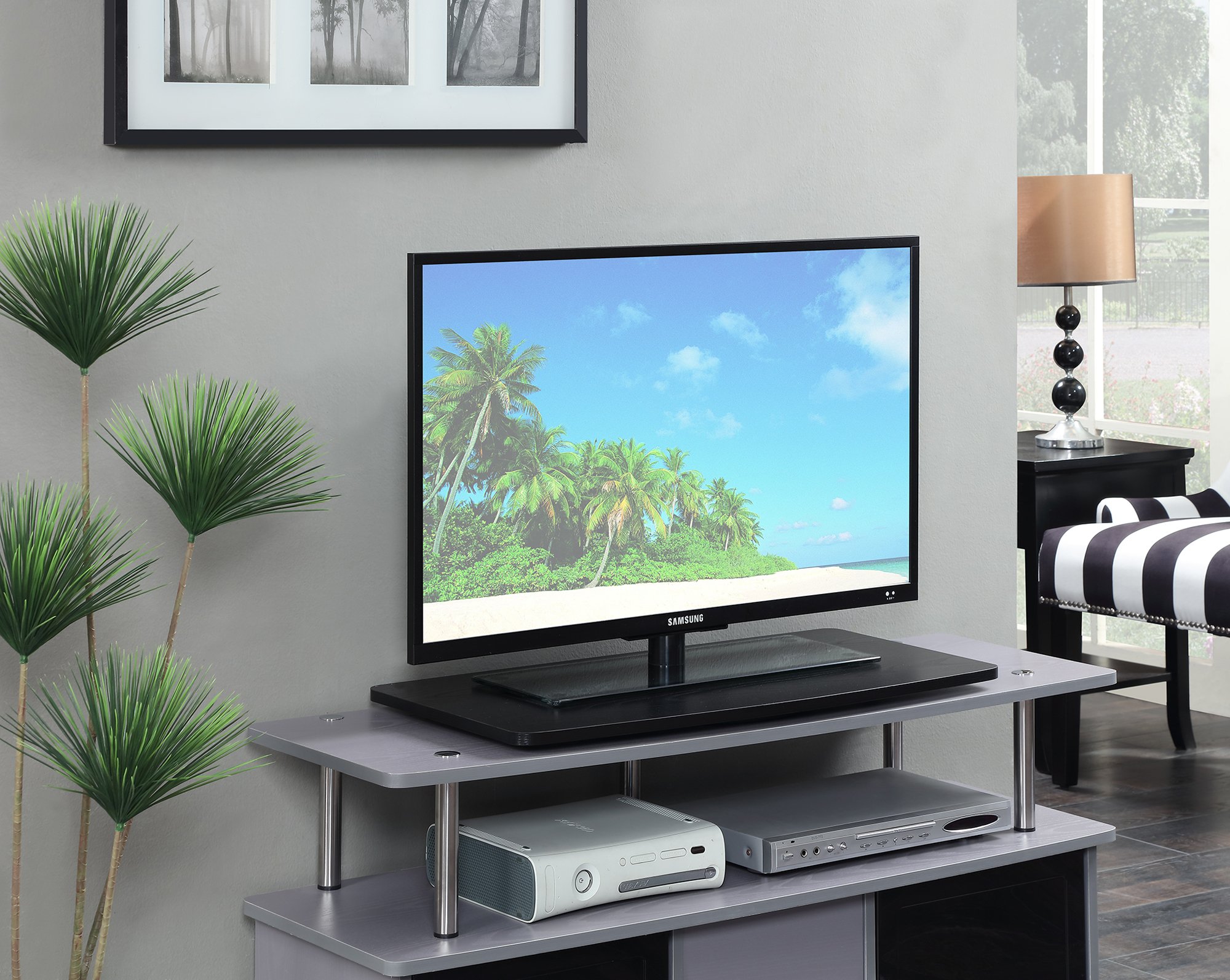 Single Tier Extra Large Swivel TV Turntable Buy Online in United Arab