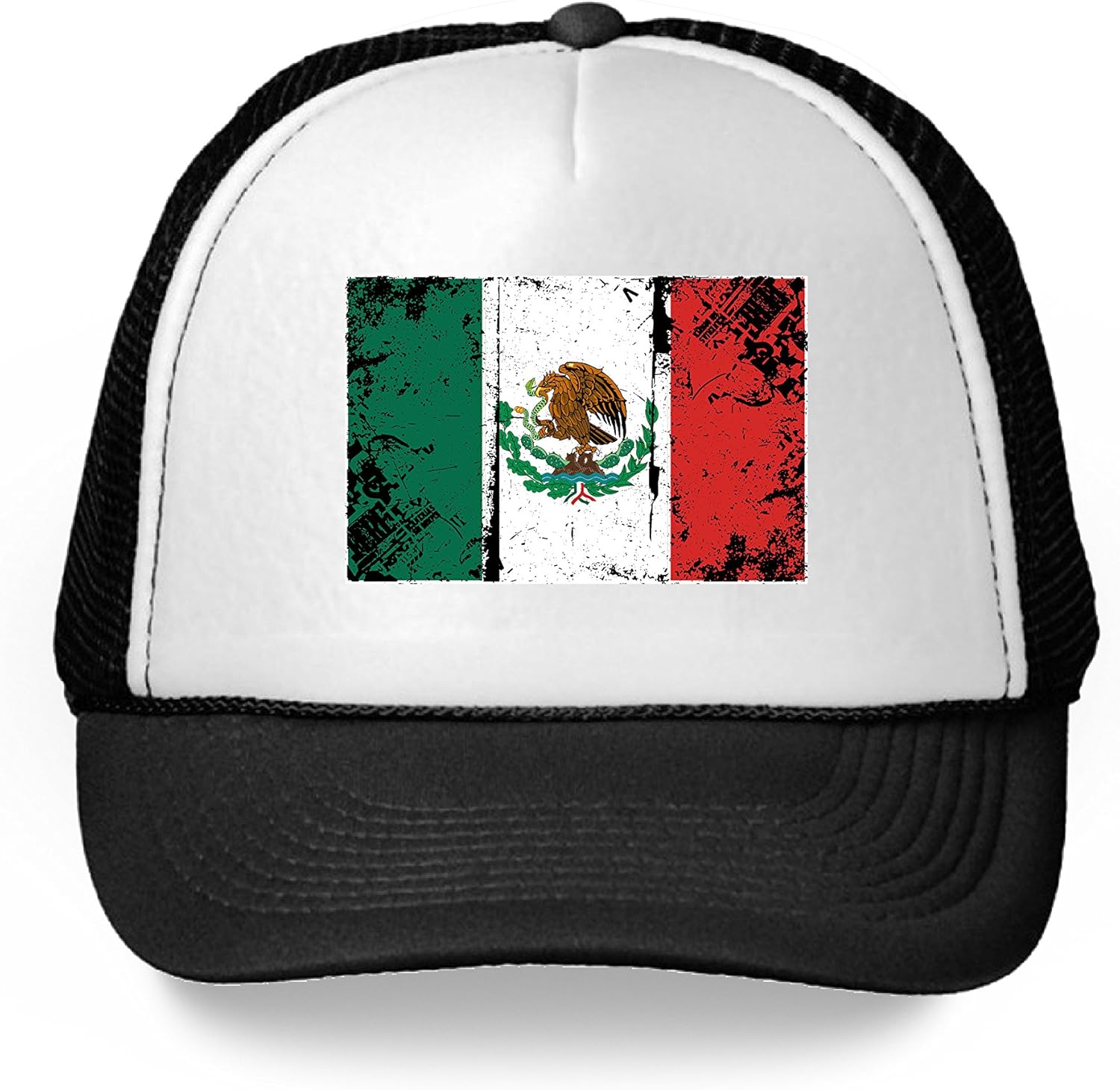 Awkward Styles Mexico Hat Mexican Trucker Hat Mexican Flag Soccer Mexico Gifts Black One Size at