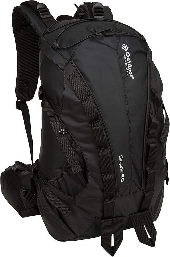 Outdoor Products Skyline Internal Frame Backpack, 28.9Liter Storage