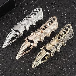 Gothic Full Finger Armour Bendable Knuckle Joint