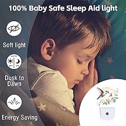 Groovy Hummingbird Flower Night Light for