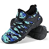 INZCOU Running Shoes Lightweight Tennis Shoes Non Slip Gym Workout Shoes Breathable Mesh Walking Sneakers