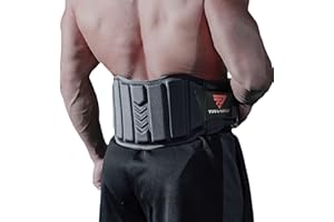TAVIEW Weight Lifting Belt, Weightlifting Belt,Workout Gym Powerlifting Belt 7 inch,Fitness Back Support for Cross Training, Squats, Lunges