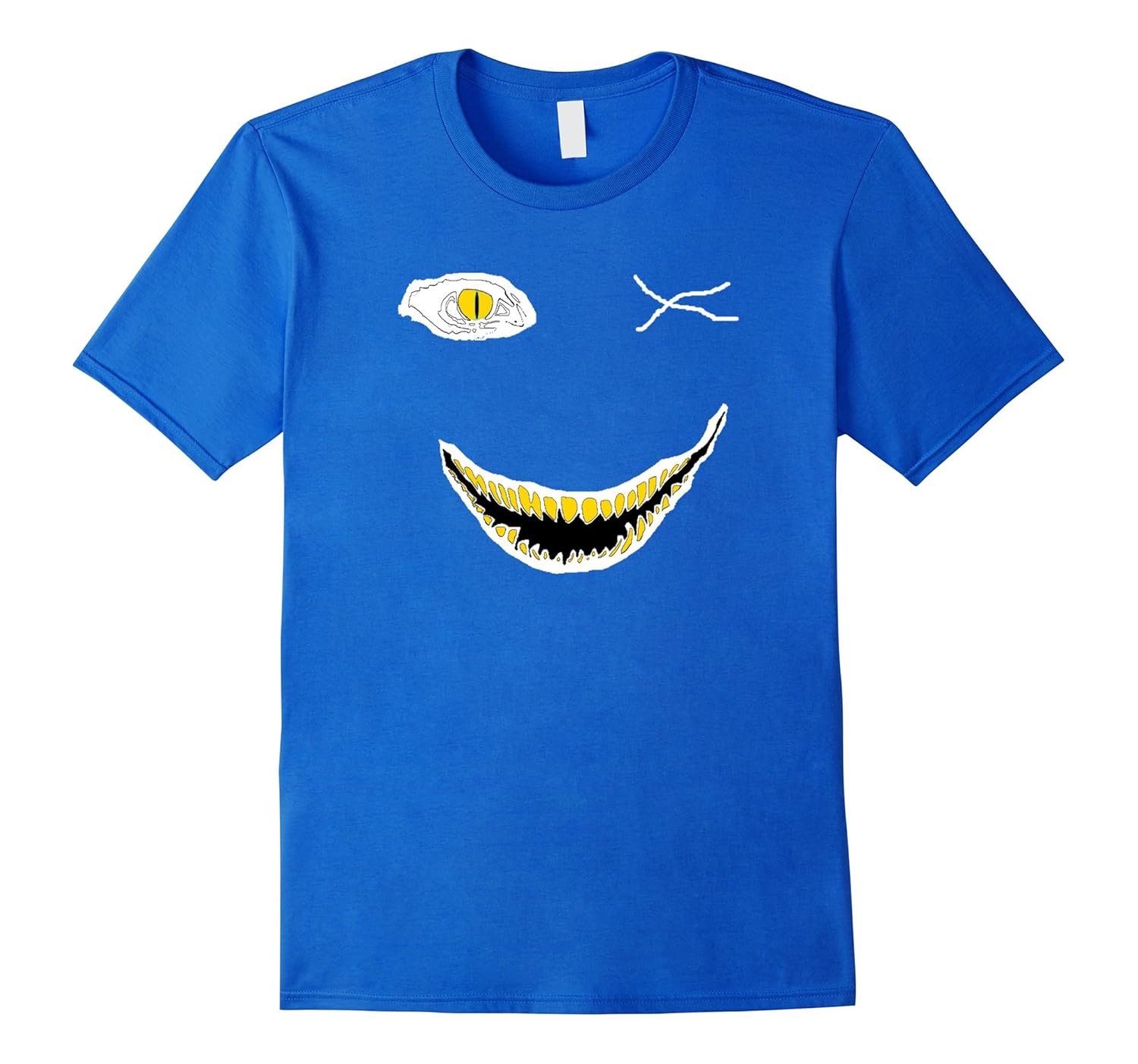 Halloween Big Scary Face One Gold Eye Shirt- TPT